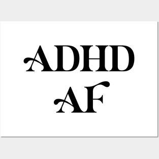 adhd meme tee Posters and Art